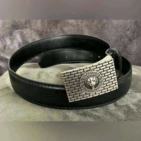 Unisex Other - 💟Adult |  Black Leather Belt